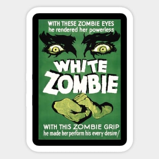 White Zombie - Bela Lugosi - 1932. Sticker